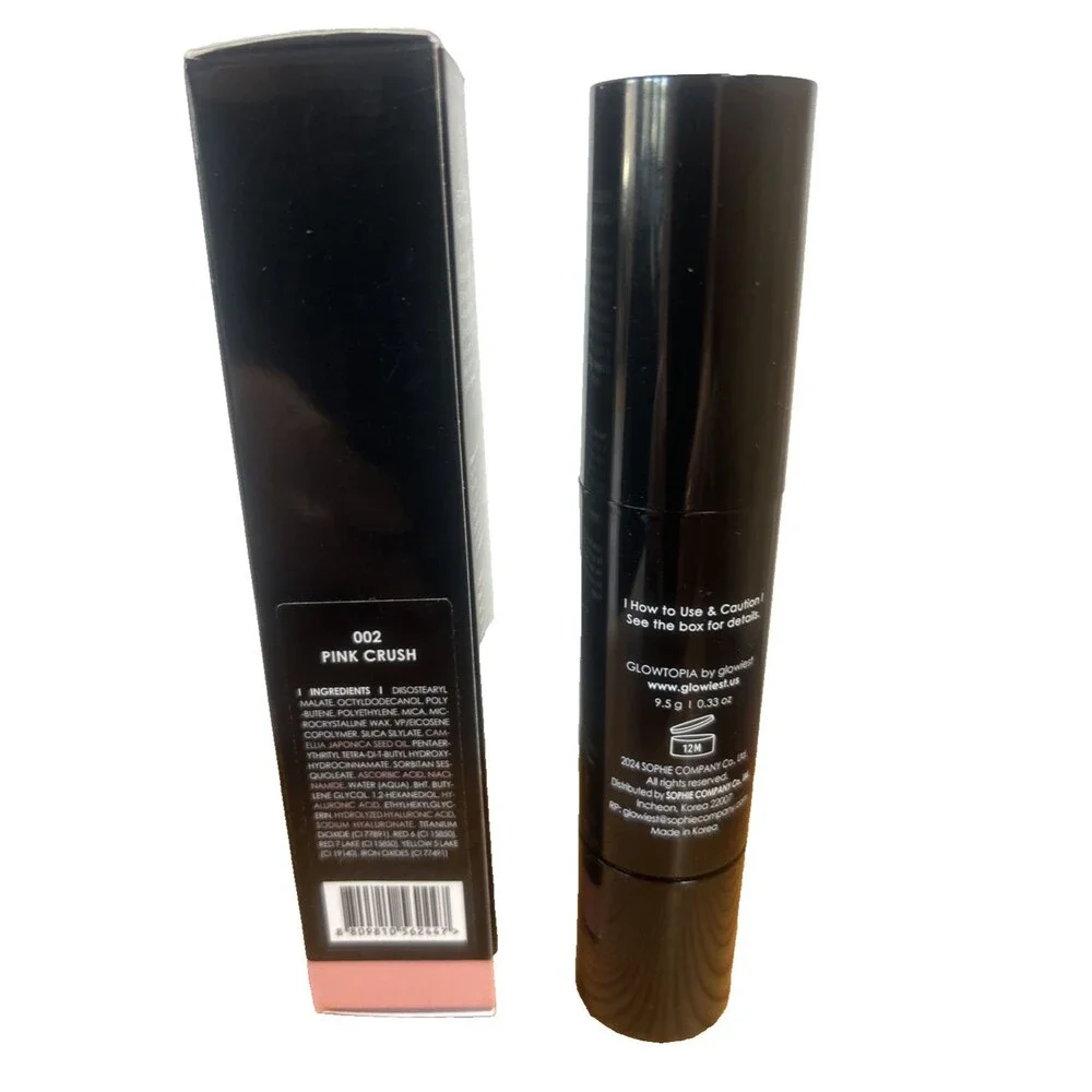 Glowiest EFFORTLESS GLOW CAMELLIA MULTI-BALM Pink Crush - Face, Eyes & Lips NIB